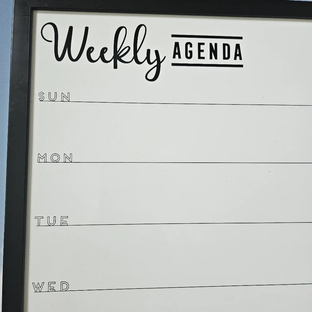 Kitchen White Board Weekly Checklist Board Kitchen, Office, House Planner, Clean